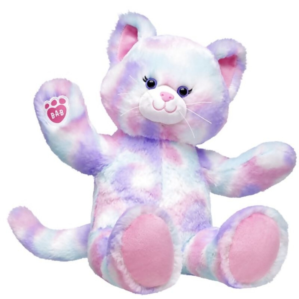 Build A Bear Pastel Swirl Kitty